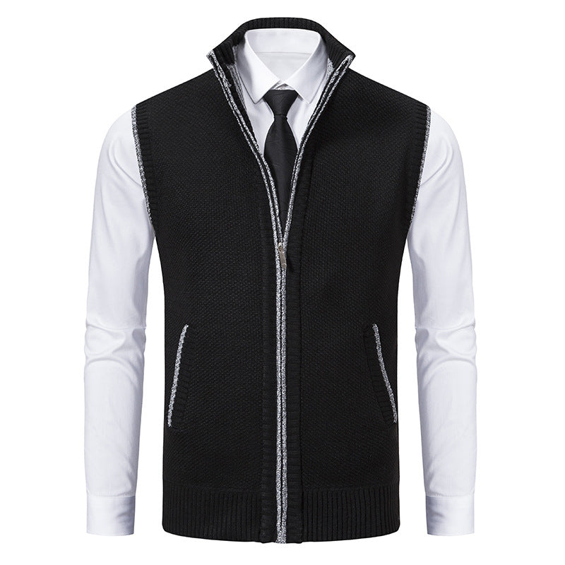 Damion - Bequemer Mantel aus Fleece-Strick für Herren