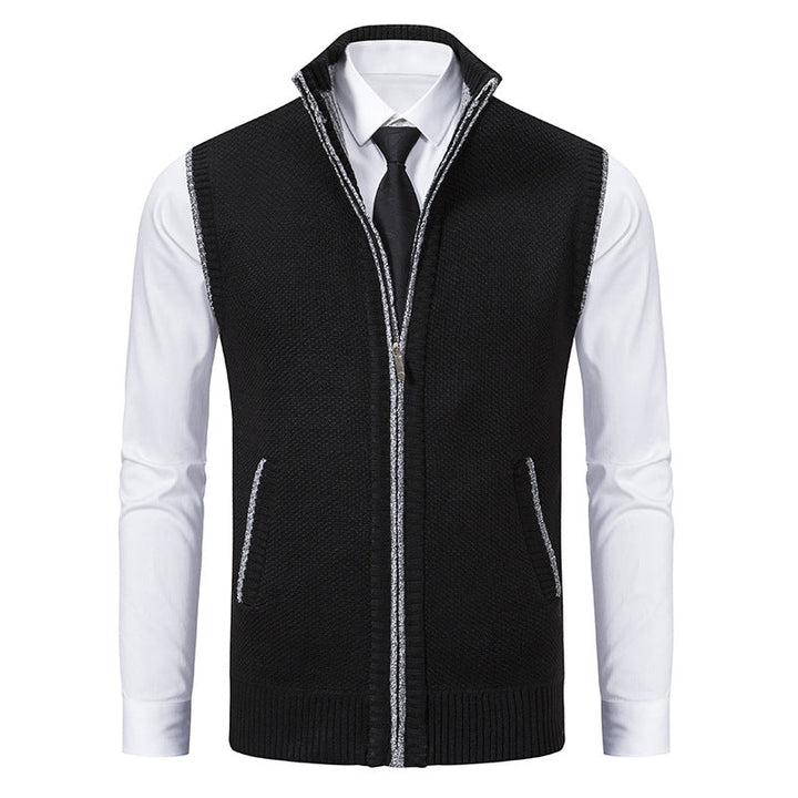Damion - Bequemer Mantel aus Fleece-Strick für Herren