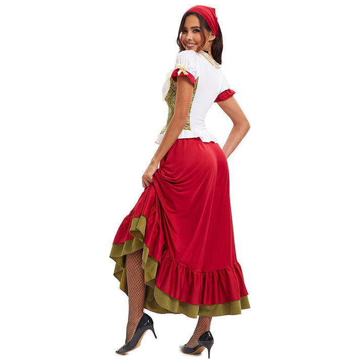 Katelyn - Elegantes, schmales Oktoberfest-Dirndlkleid für Damen