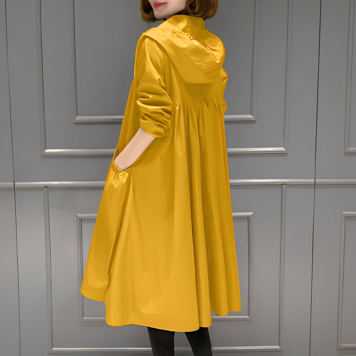 Margarette - Schicker Damen-Regenmantel mit Kapuze