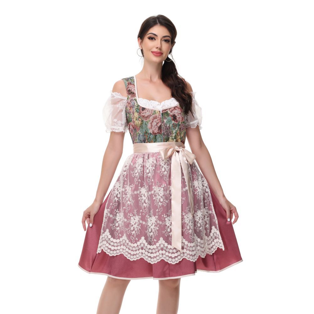 Esmaralda - Elegantes Oktoberfest-Dirndl mit Spitze für Damen
