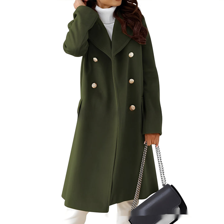Amanda - Eleganter Damen-Zweireihermantel