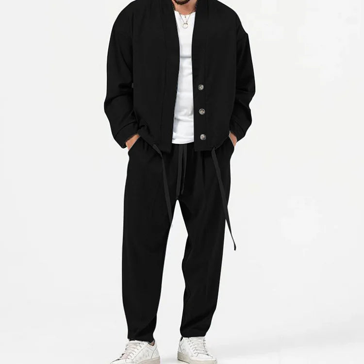 Garet - Blazer-Set mit Hose und Kordelzug