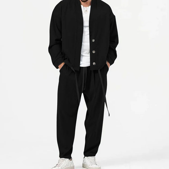Garet - Blazer-Set mit Hose und Kordelzug