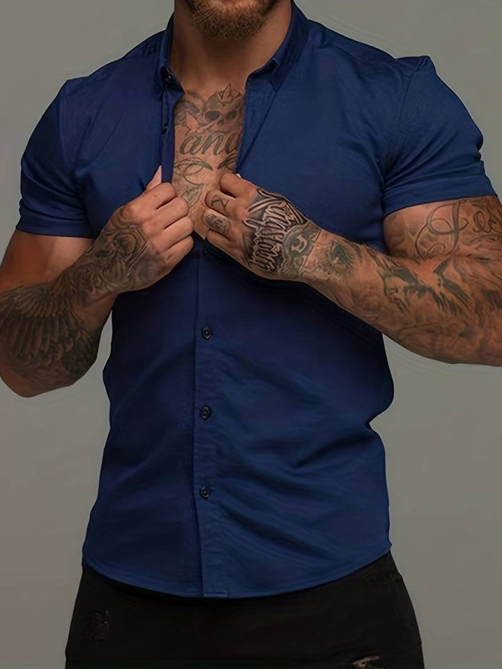 Brent - Casual Chic Kurzarmhemd