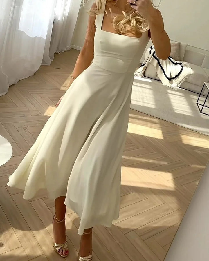 Miles – Modernes Chiffon-Kleid Eleganz