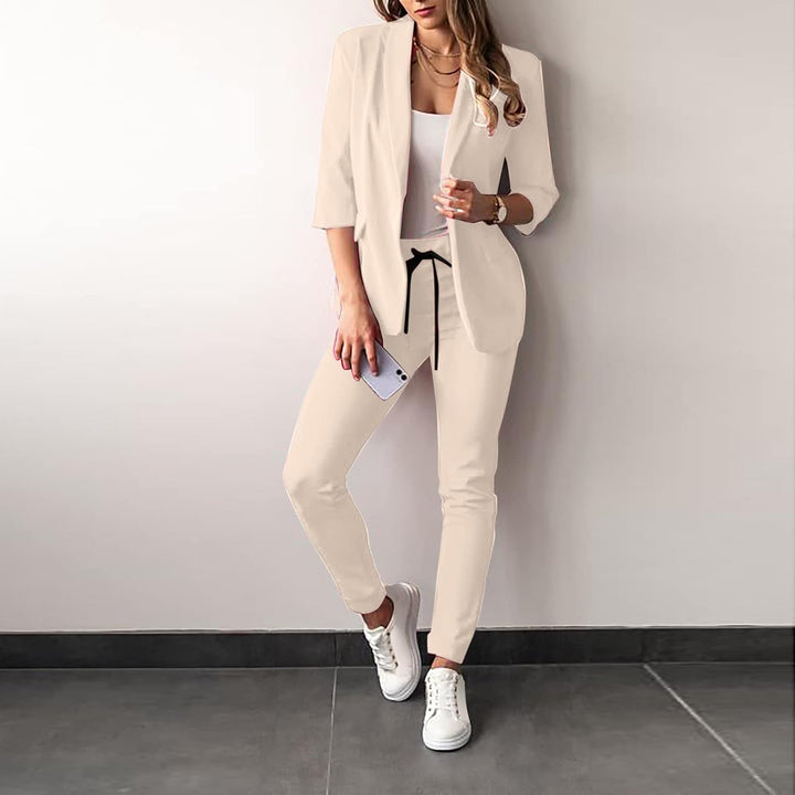 Farrah - Elegantes und Müheloses Blazer- und Hosen-Set