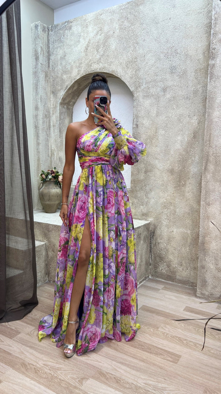 Sylvia - Leichtes Schulterkleid für Sommerpartys