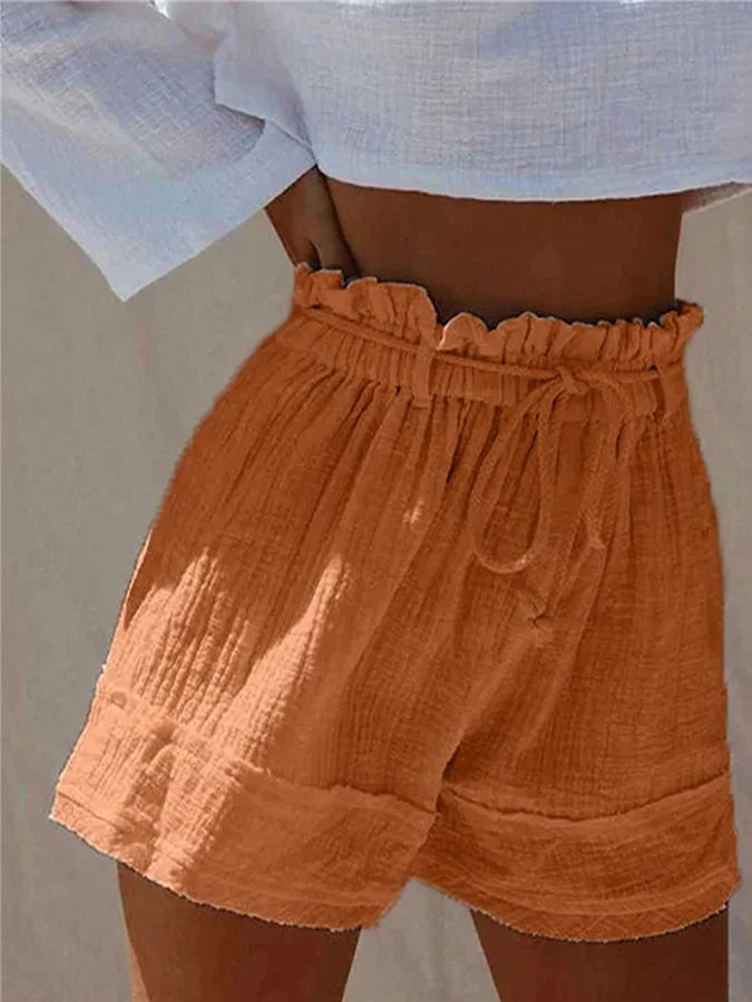 Aira – Leichte und Bequeme Leinen-Shorts