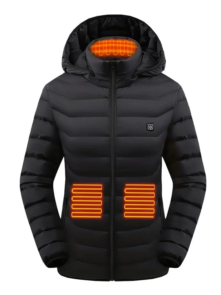 Davena - Bequeme beheizbare Winterjacke für Damen