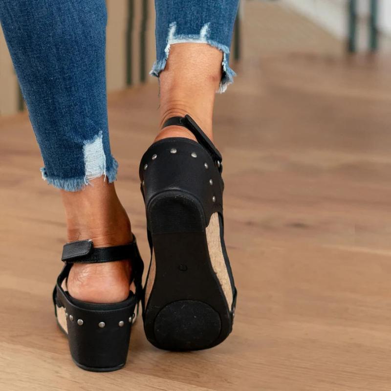 Auria - Orthopädische Ledersandalen für Damen mit zusätzlicher Unterstützung
