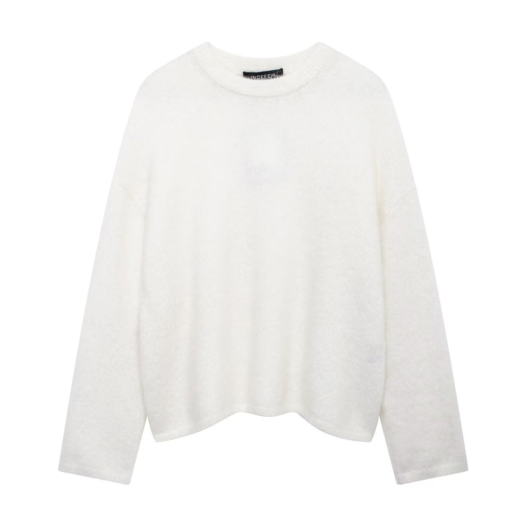 Mallory - Lässiger Straßenstil-Pullover für Frauen