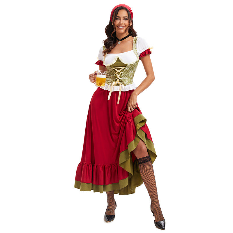 Katelyn - Elegantes, schmales Oktoberfest-Dirndlkleid für Damen