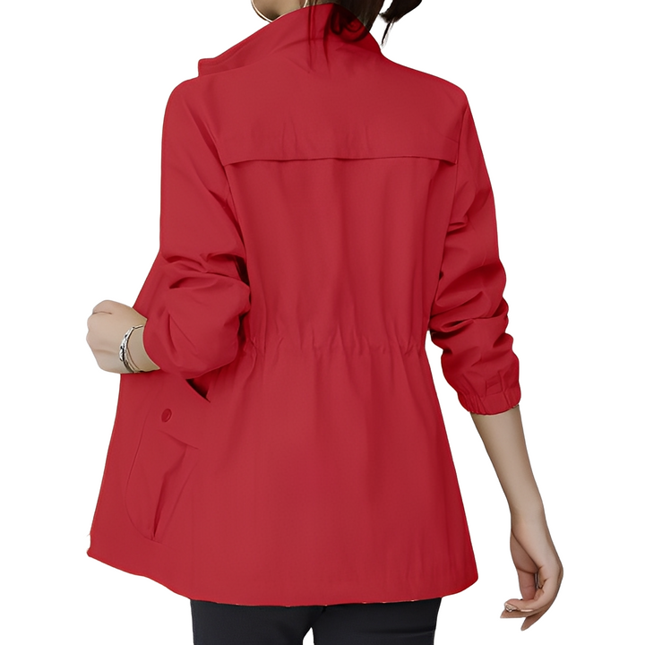 Gwenda - Stilvolle Damenjacke mit einstellbarer Taille