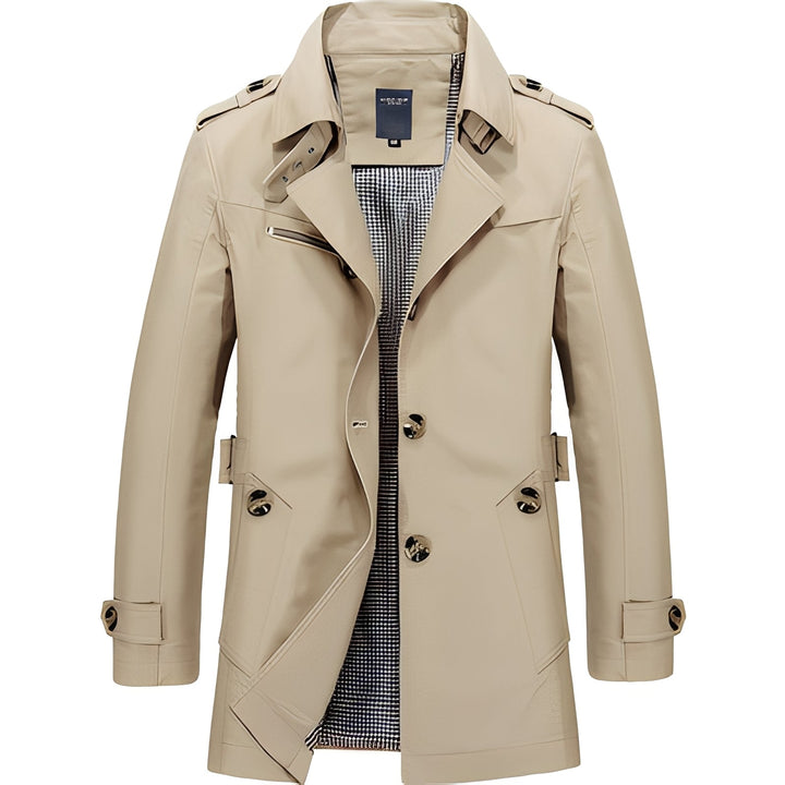 James - Eleganter Herren-Trenchcoat