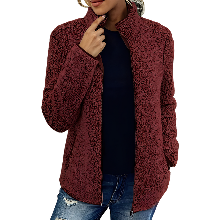 Larissa - Stilvolle, warme Fleece-Jacke für Damen