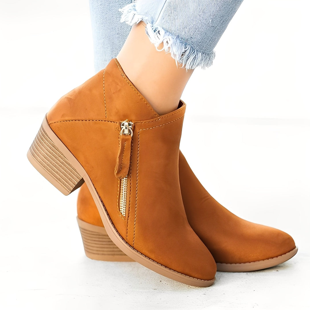 Mirabelle - Elegante Damenstiefeletten mit Zipper