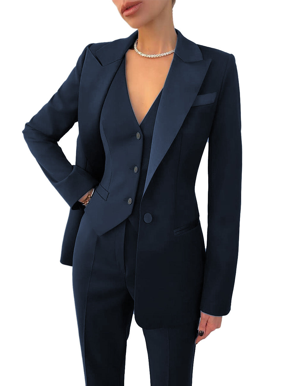 Keanna - Formelles dreiteiliges Damen-Business-Outfit
