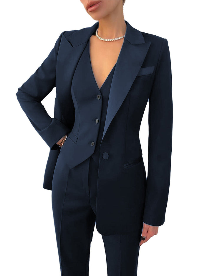 Keanna - Formelles dreiteiliges Damen-Business-Outfit