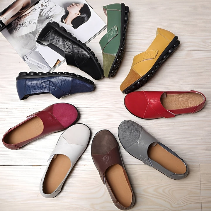 Merideth - Bequeme Damen-Schuhe mit Klettverschluss