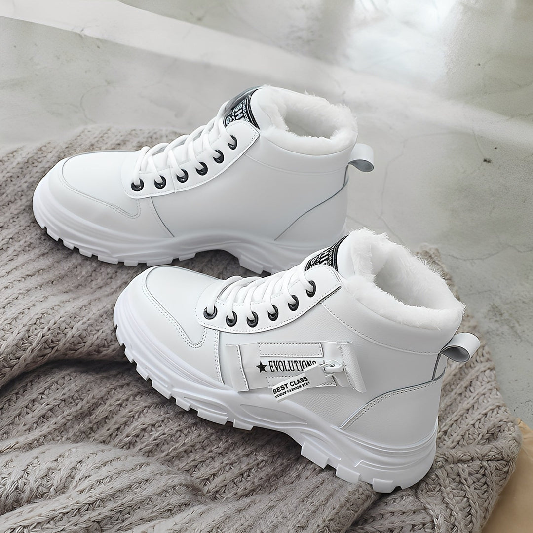 Adamina - Bequeme, warme hohe Stiefel für Frauen