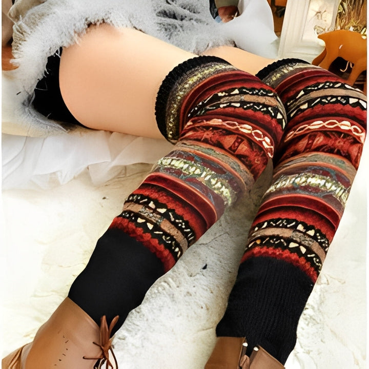 Suzanna - Trendige, warme, dicke Baumwollsocken für Damen