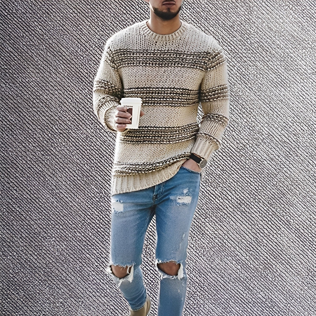 Deven - Gemütlicher Herrenpullover aus Strick