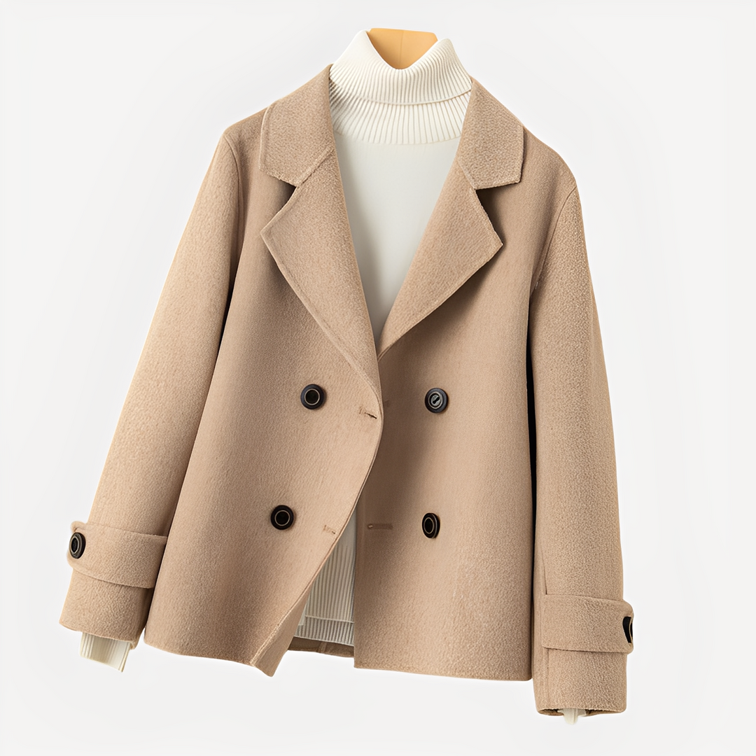 Sofia - Kurze, elegante Damen-Cashmere-Jacke