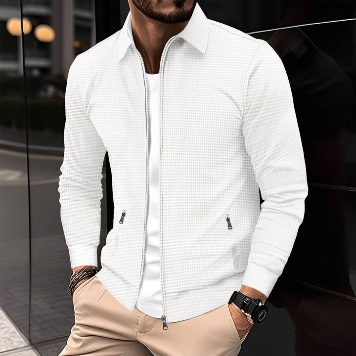 Anthony - Moderne Herrenjacke mit Reißverschlusstaschen