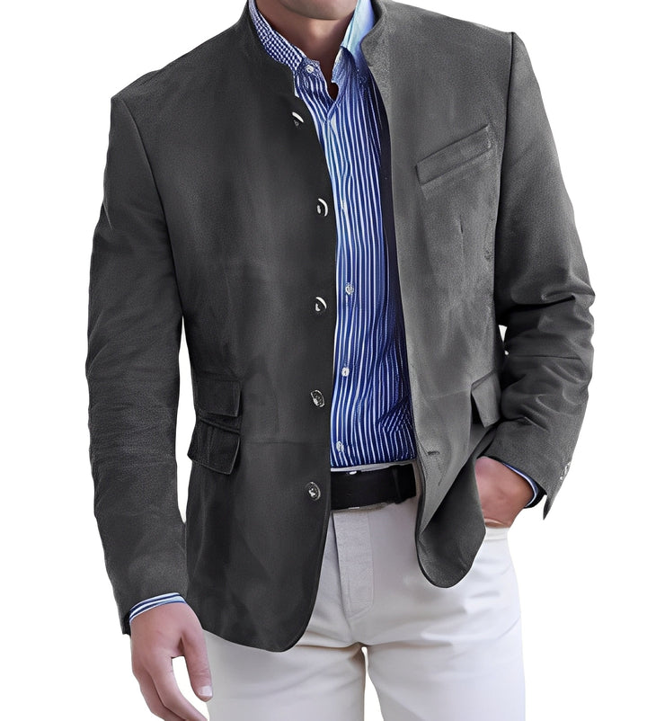 Brenden - Klassische Herren-Freizeitjacke mit Knöpfen