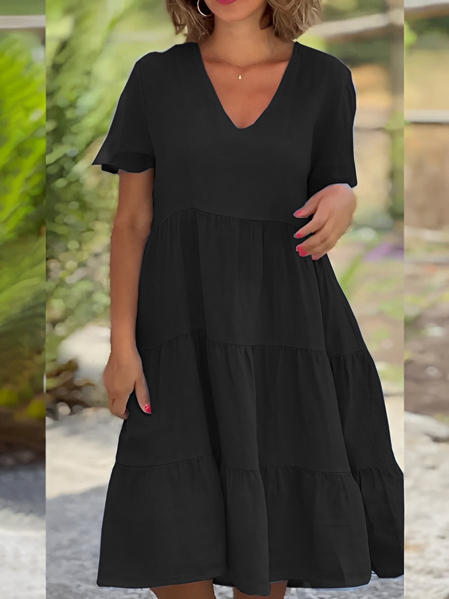 Ethelinda - Locker geschnittenes Damenkleid