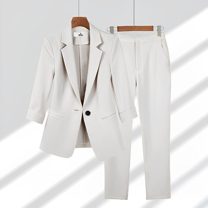 Cassarah - Anzug aus Blazer und Hose für Damen