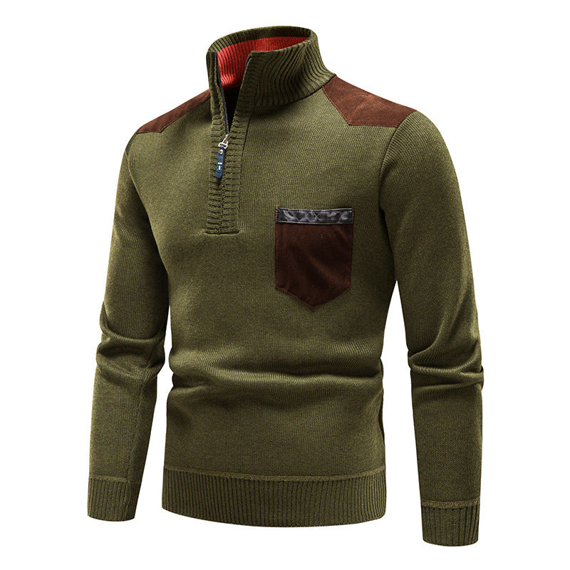 Kevin - Moderner Männer-Pullover aus weicher Wolle