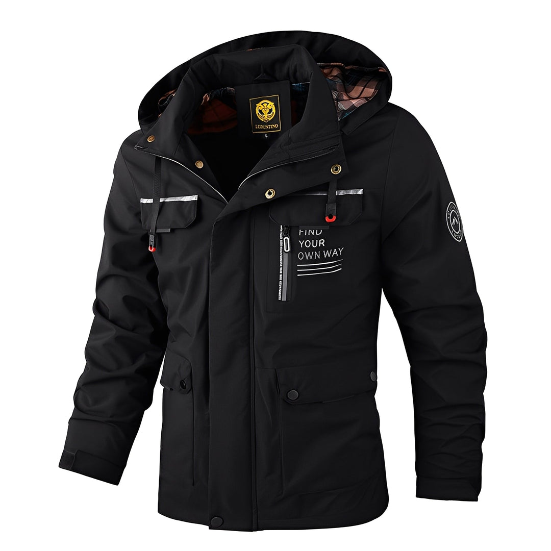Fredrick - Regenfeste, dicke Herren-Outdoor-Jacke