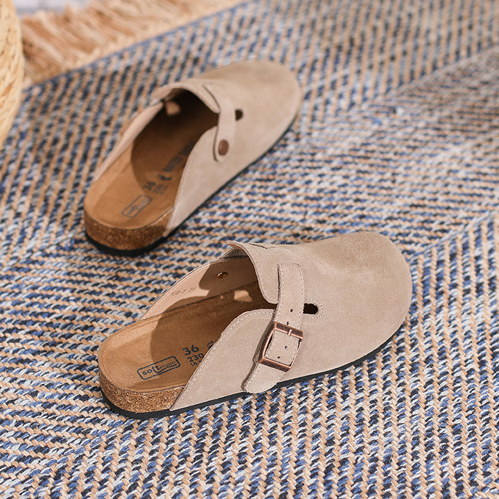 Davina - Unisex-Wildleder-Loafer im traditionellen Design