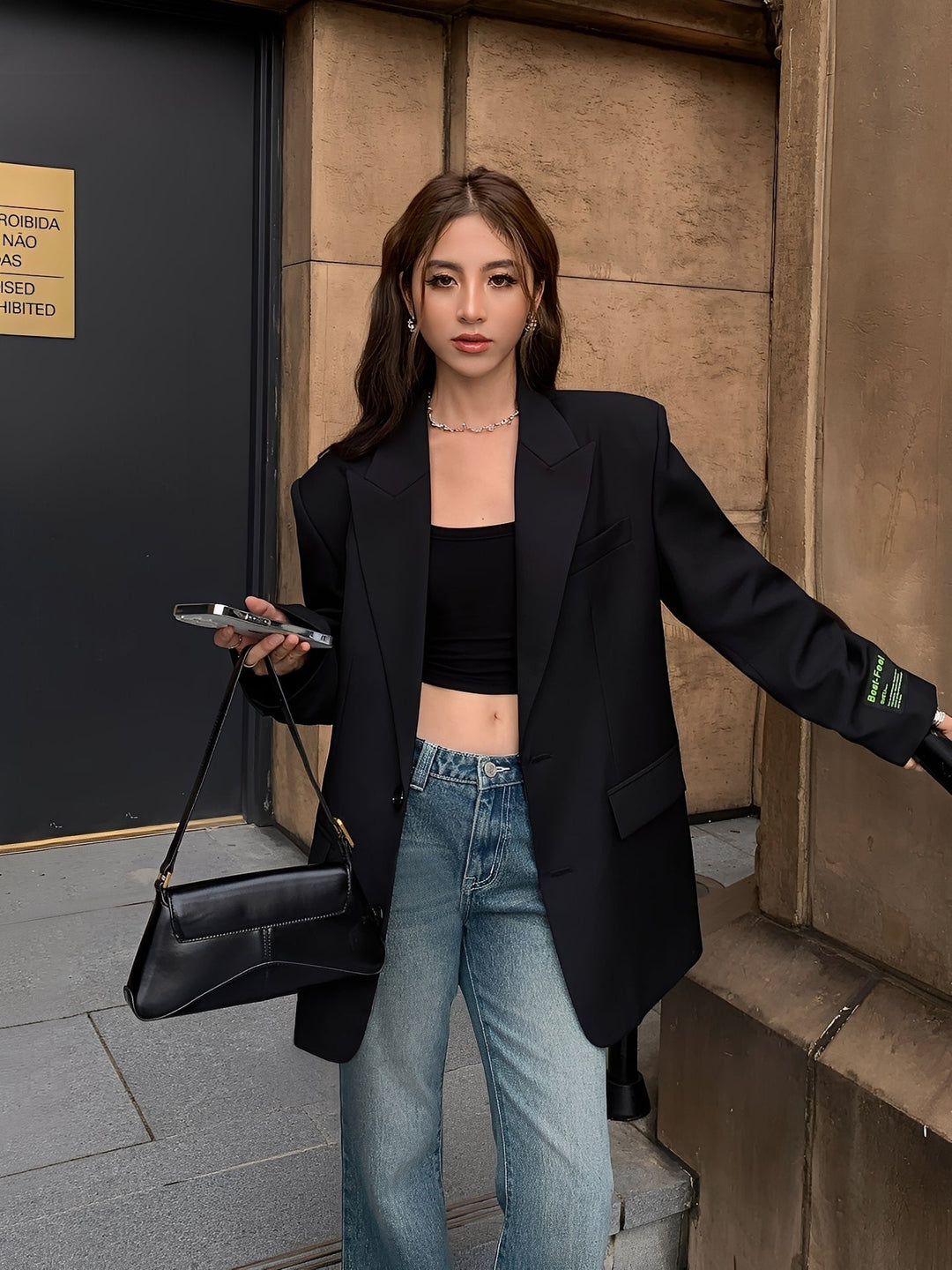 Maddison - Eleganter klassischer Damen-Blazer im Oversize-Design