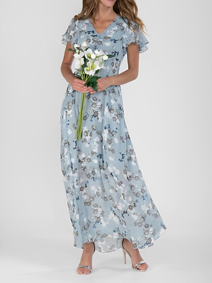 Giselle - Schickes Midikleid mit Blumenmuster für Damen