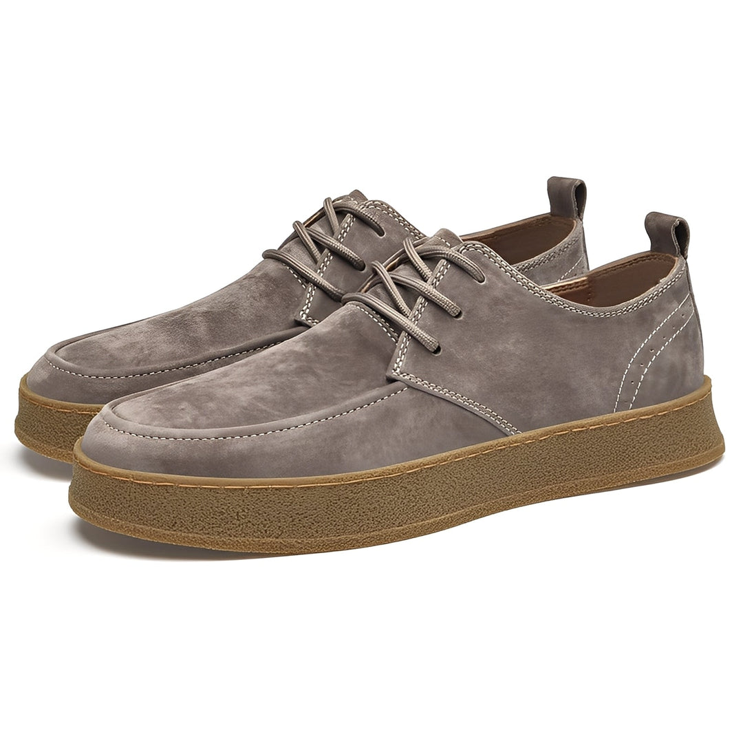 Riordan - Modische flache Wildleder-Sneaker für Herren