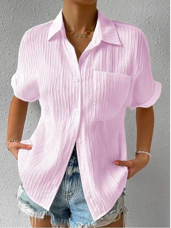 Sheena – Legere Button-Down-Bluse mit Chic