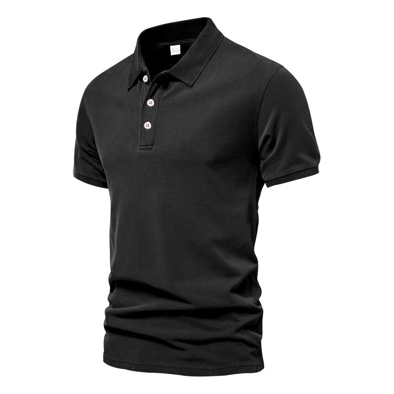 Evans - Bequemes Herren-Kurzarm-Poloshirt
