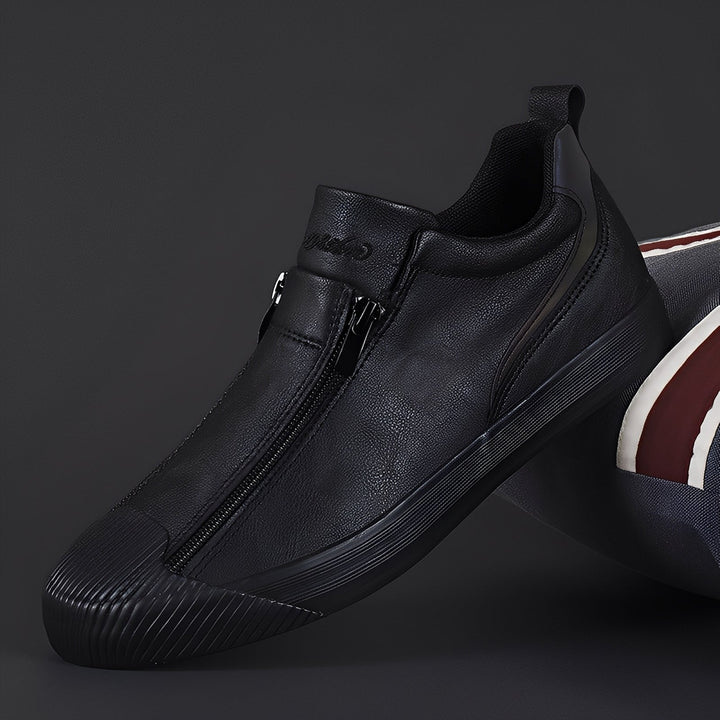 Jerred - Moderne Lederschuhe für Herren mit Reißverschluss