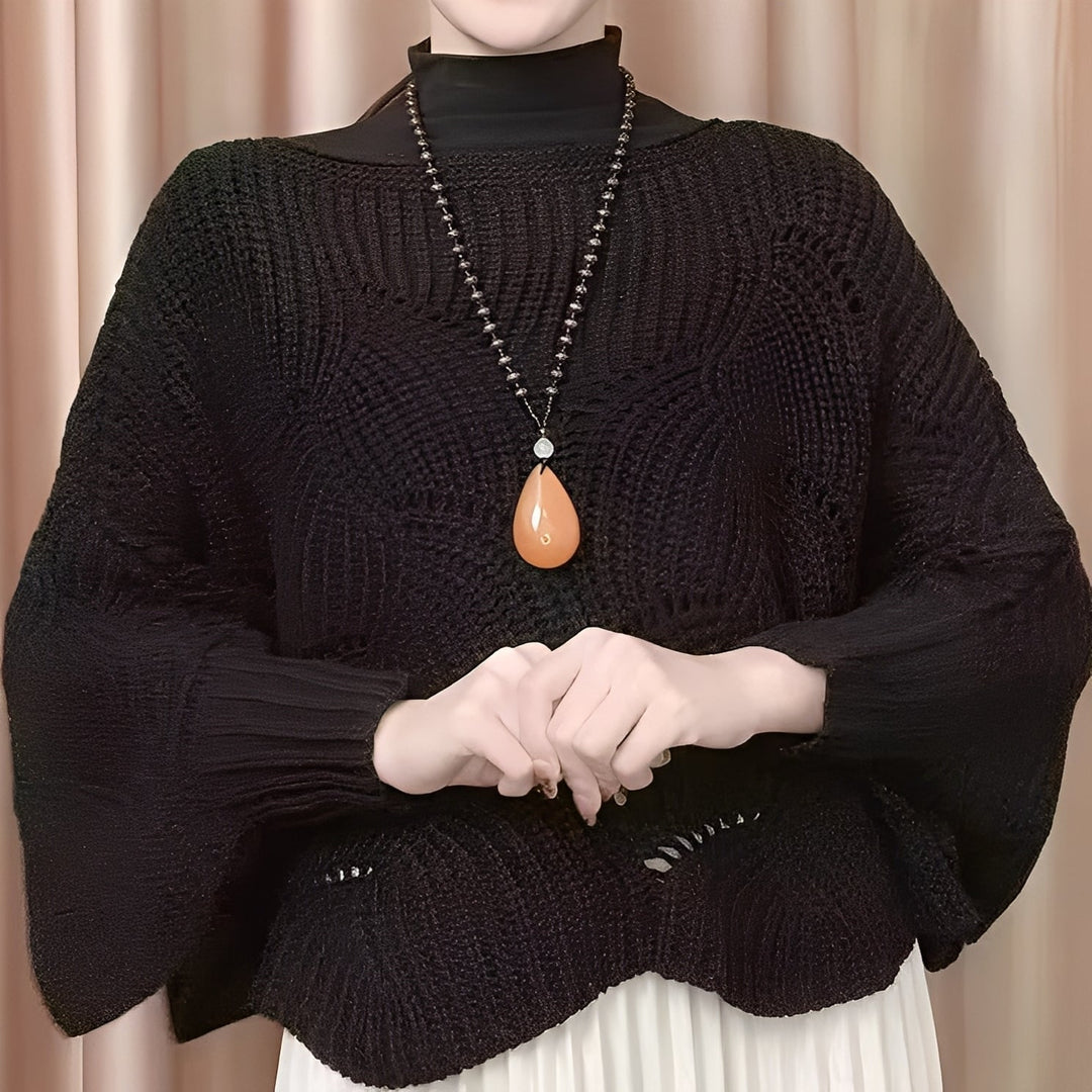 Celestine - Damen-Thermopullover mit weiten Ärmeln