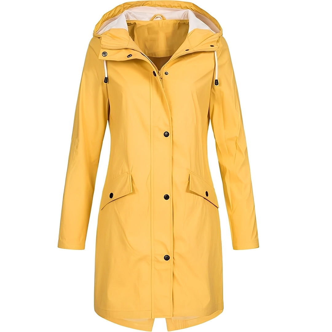 Camilla - Modischer langer Outdoor-Mantel für Damen