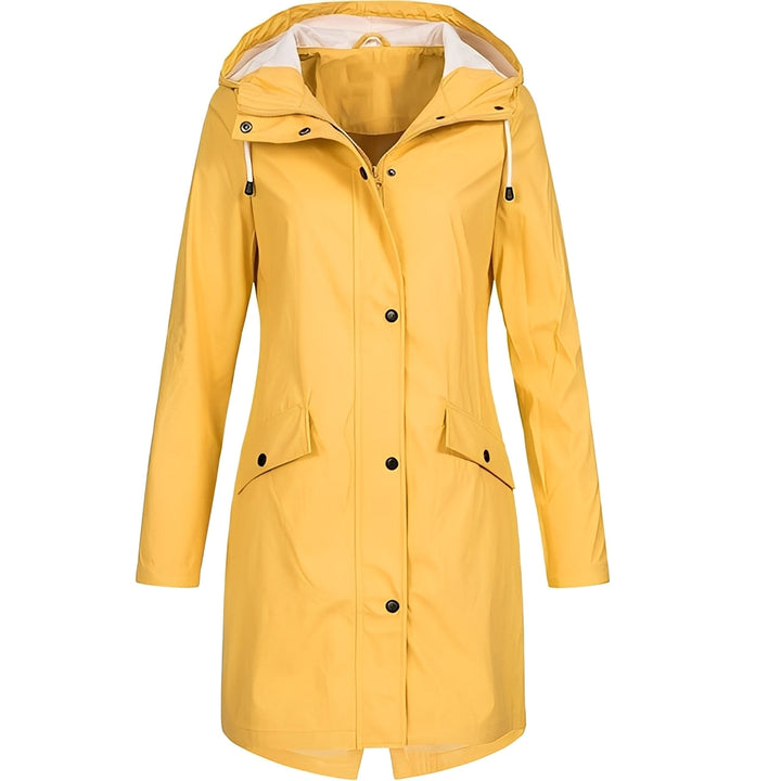 Camilla - Modischer langer Outdoor-Mantel für Damen