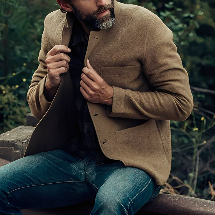 Santiago - Klassische Herrenjacke mit Taschen