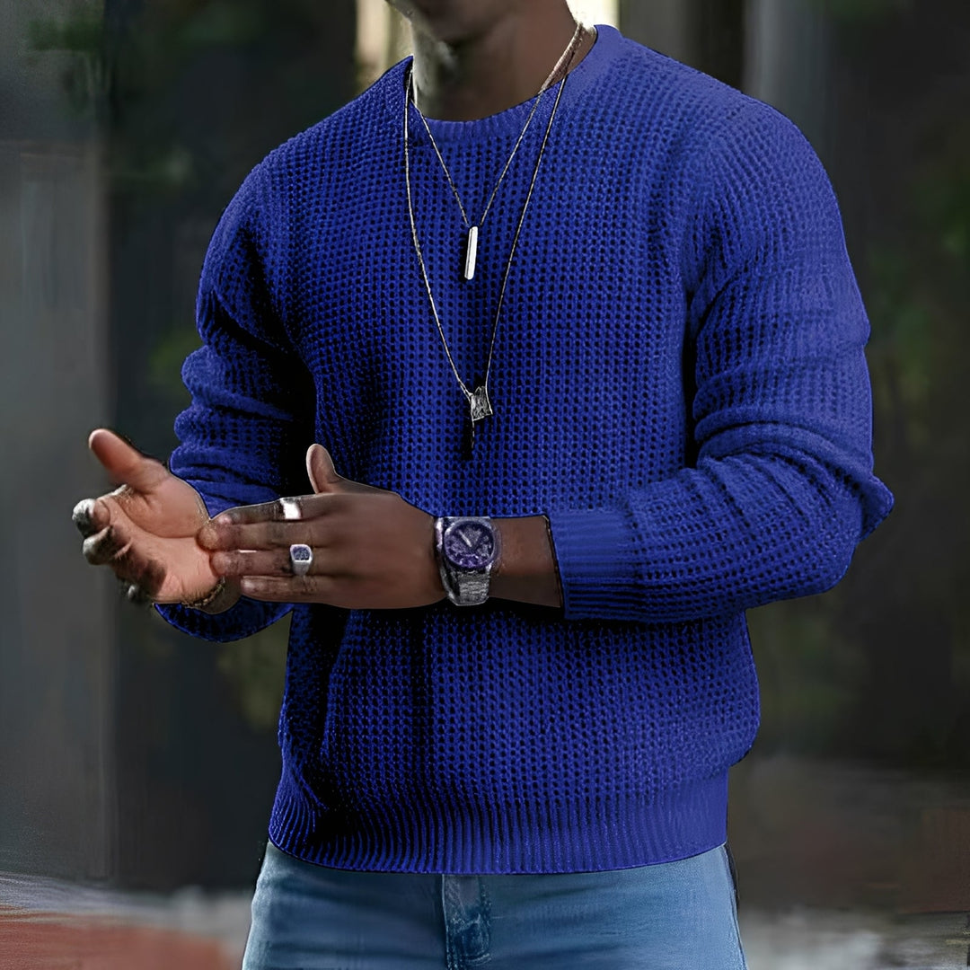 Luke - Bequemer Herren-Pullover mit langen Ärmeln