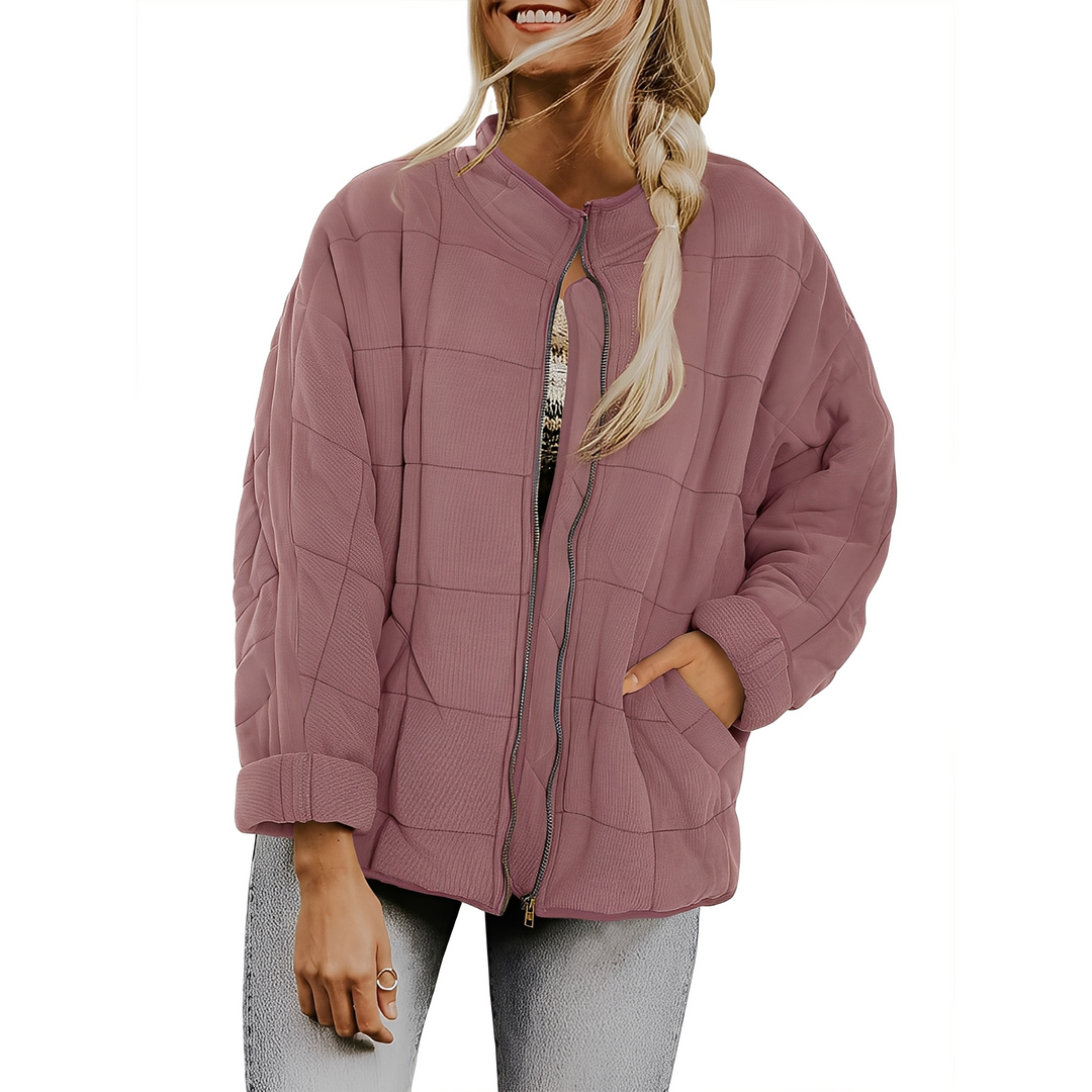 Luana - Leichte Damenjacke mit Steppung und Taschen