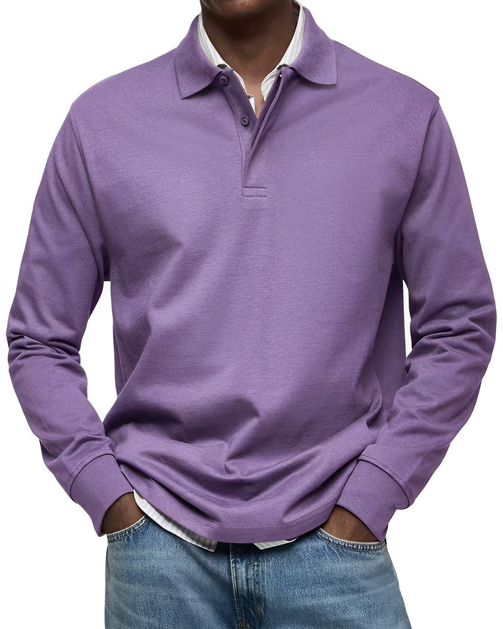 Willis - Eleganter Herrenpullover mit Knöpfen
