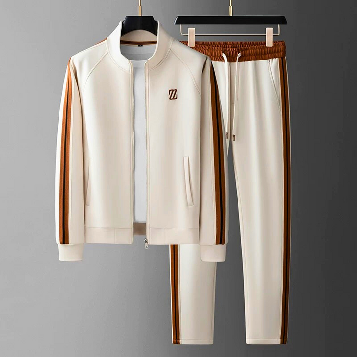Dylan - Luxus-Fit Sweatshirt-Set mit Reißverschluss