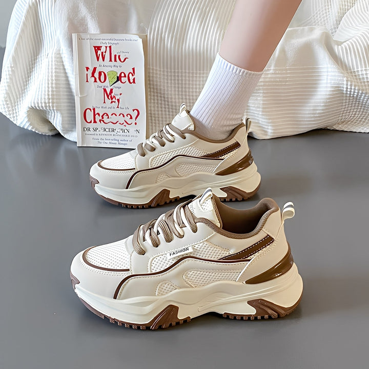Sophie - Edle Damen-Sneaker mit hoher Sohle